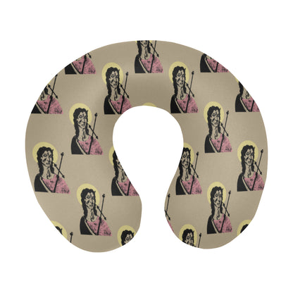 Christian Pattern Print Design 04 U-Shaped Travel Neck Pillow