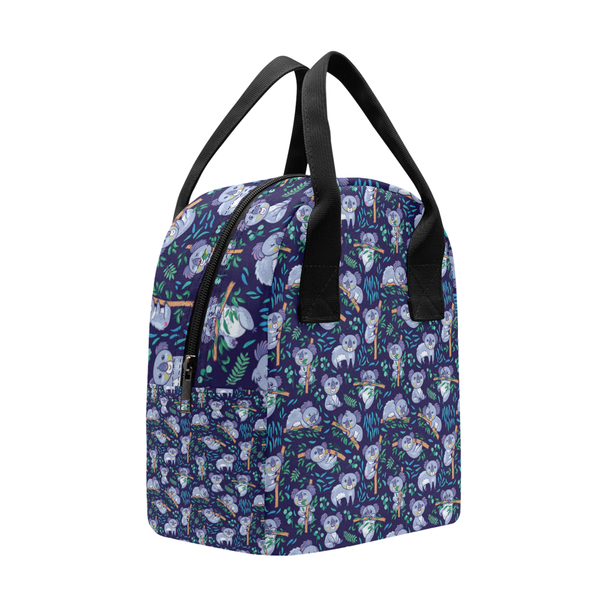 Koala Themed Design Print Insulated Lunch Bag