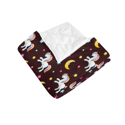 Unicorn Moon Star Premium Quilt