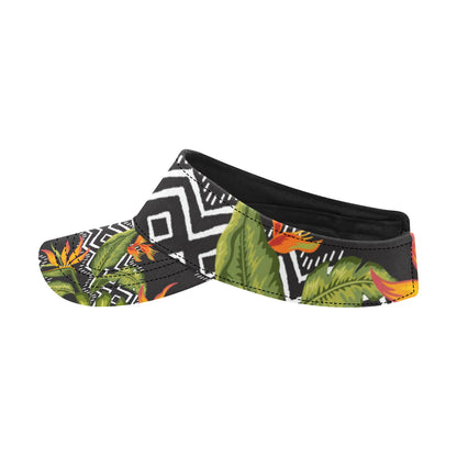 Bird Of Paradise Pattern Print Design BOP07 Unisex Sun Visor