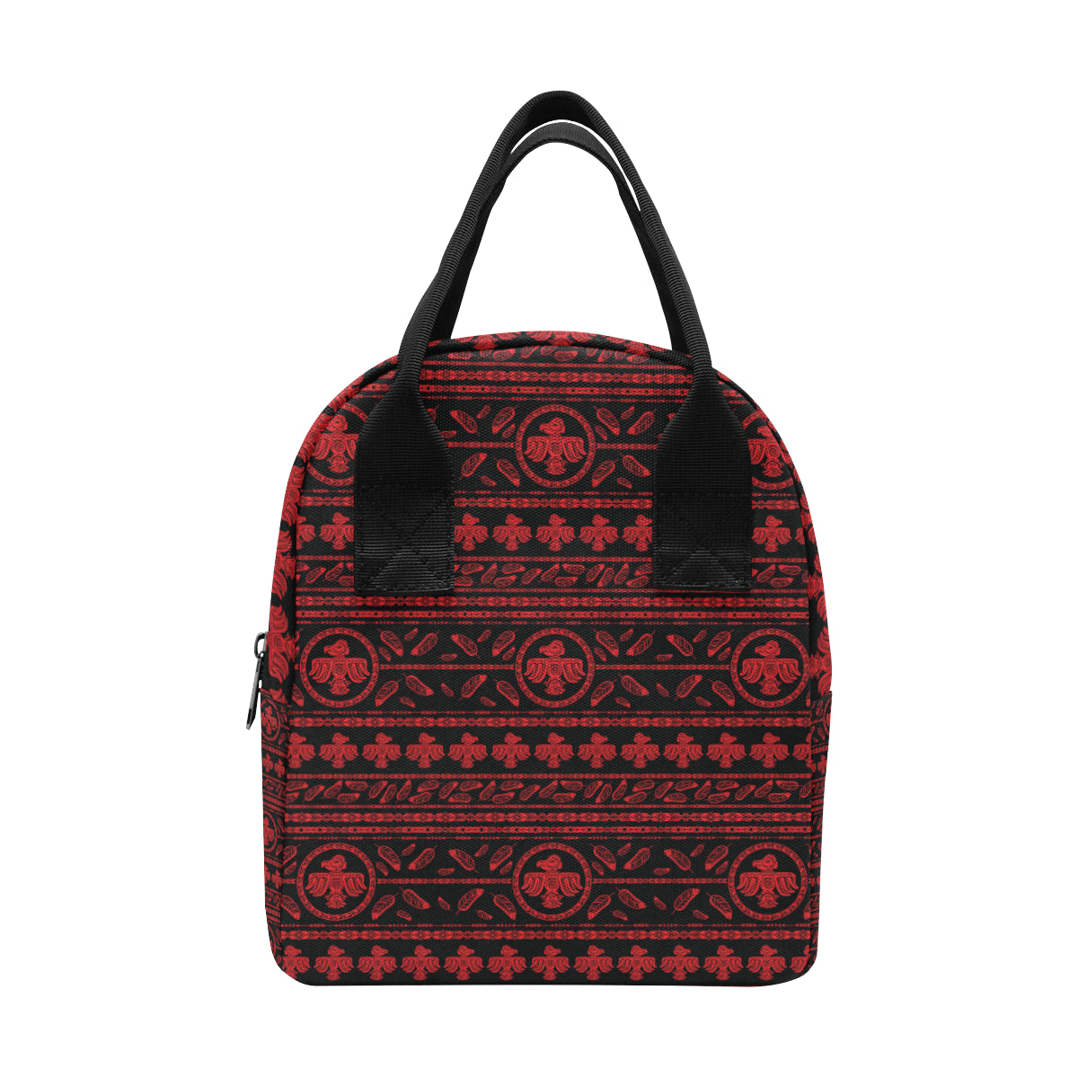 Native American Eagle Themed Print Insulated Lunch Bag