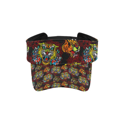 Tattoo Tiger Colorful Design Unisex Sun Visor
