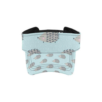Hedgehog Pattern Print Design 02 Unisex Sun Visor