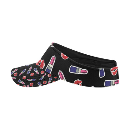 Lipstick Pattern Print Design LT01 Unisex Sun Visor