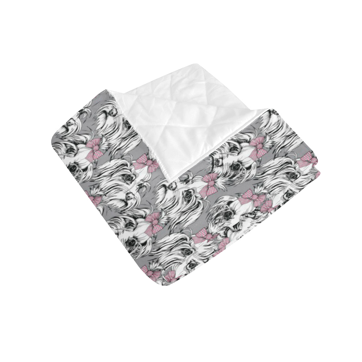 Maltese Pattern Print Design 01 Premium Quilt