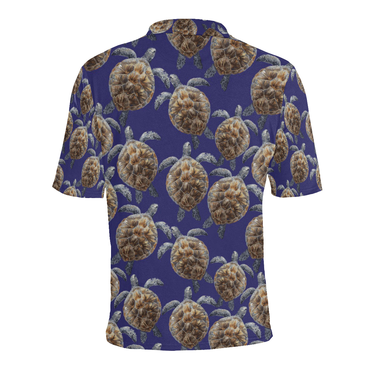 Sea Turtle Pattern Print Design T05 Men Polo Shirt