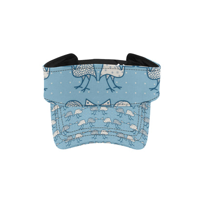 Emu Pattern Print Design 01 Unisex Sun Visor