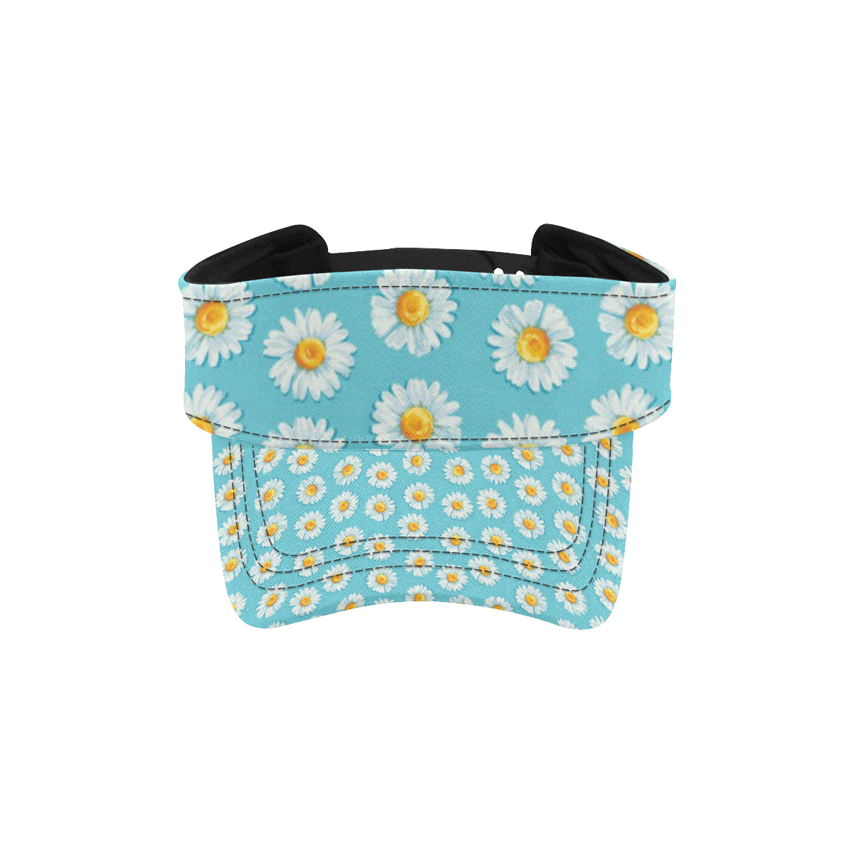 Daisy Pattern Print Design DS03 Unisex Sun Visor
