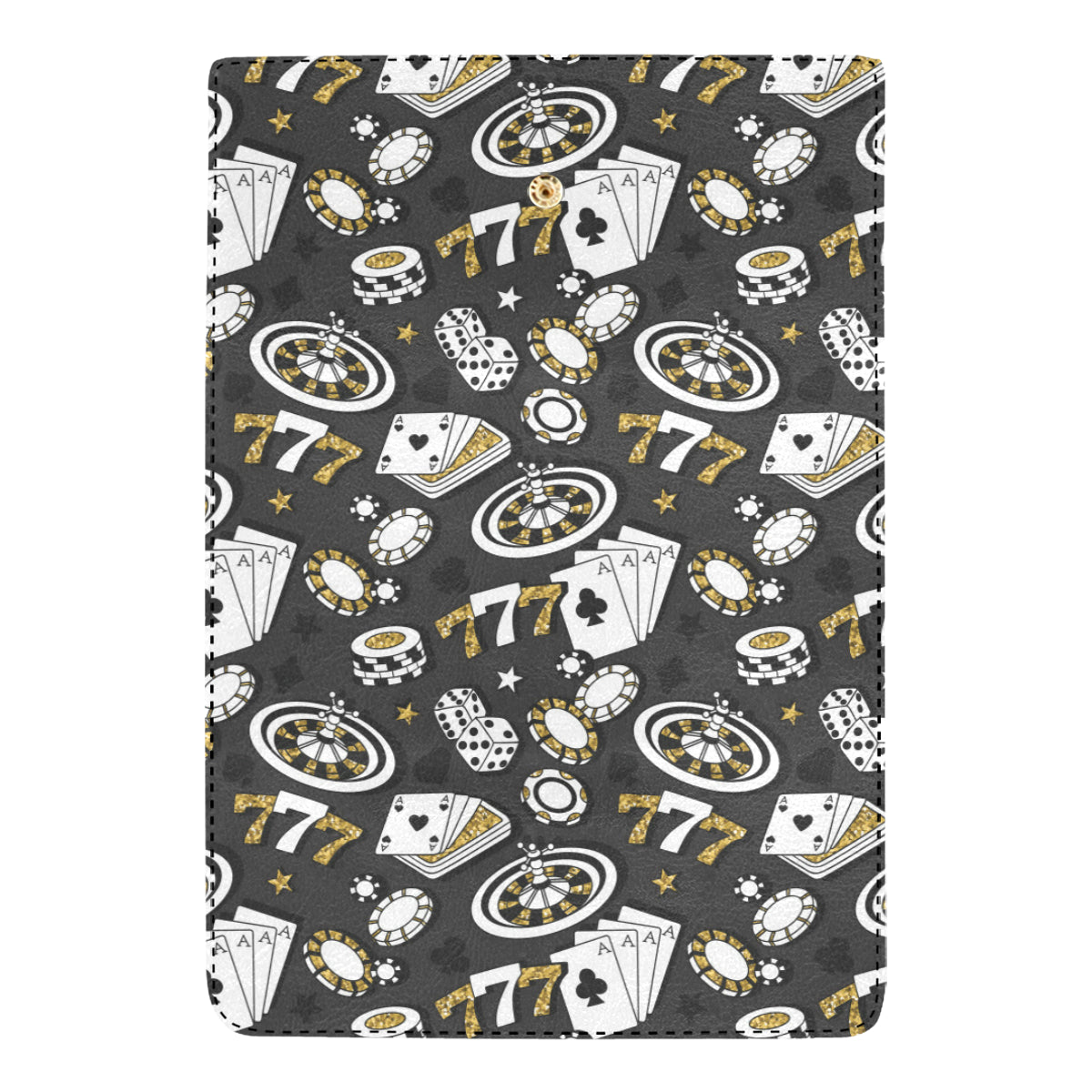 Casino Pattern Print Design 05 Women's Trifold Wallet