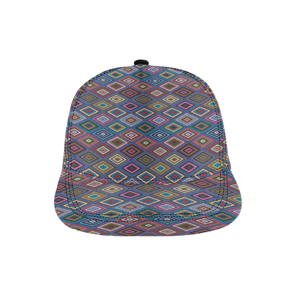 Southwestern Design Snapback Cap