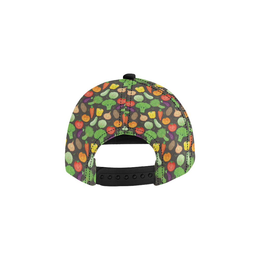 Vegan Funny Themed Design Print Snapback Cap