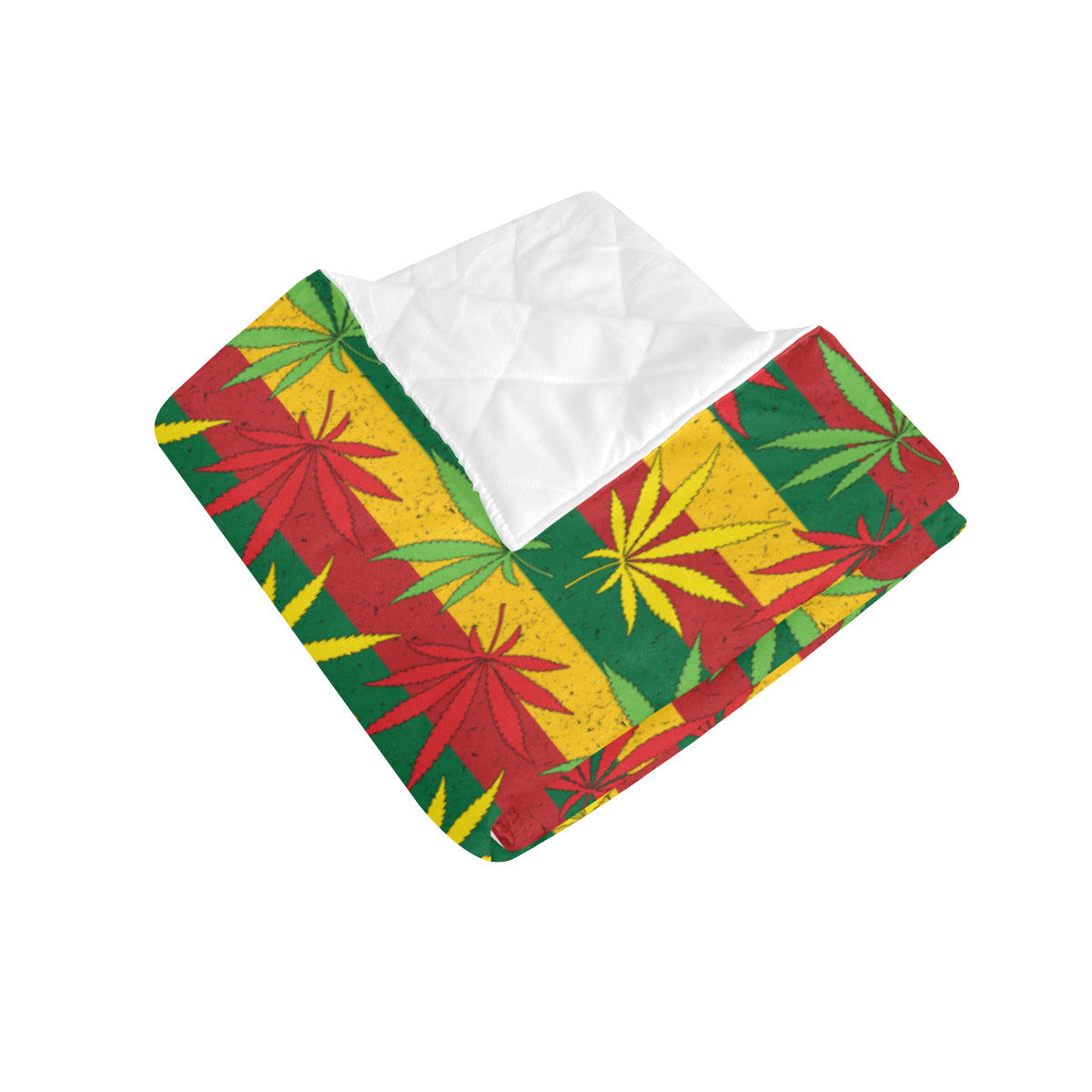 Rasta Pattern Print Design A03 Premium Quilt