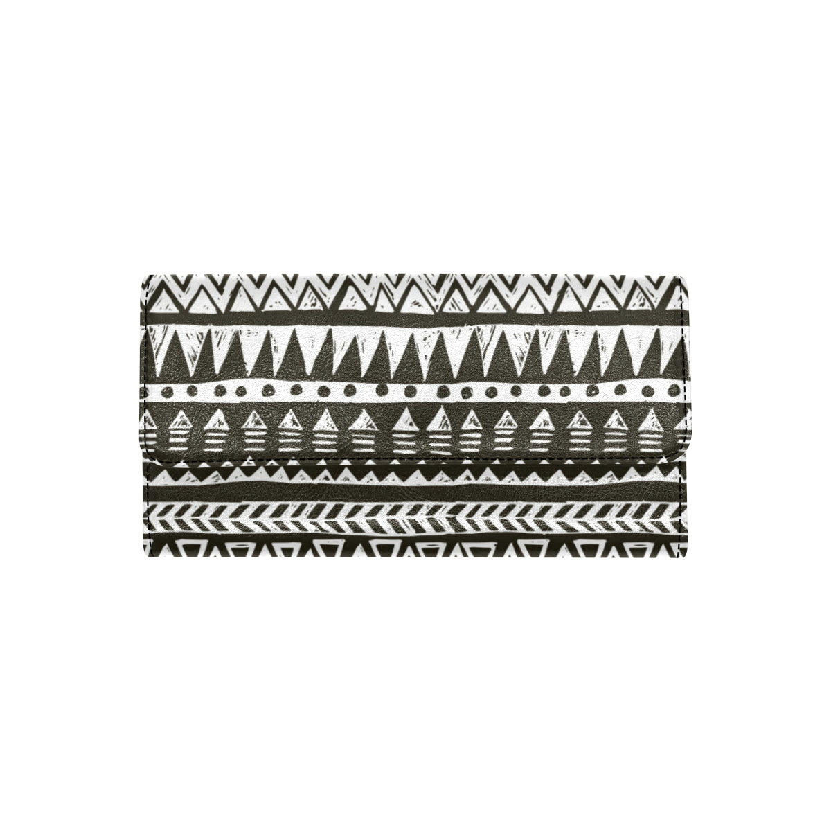 Hand draw Tribal Aztec Women's Trifold Wallet
