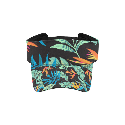 Tropical Palm Leaves Hawaiian Flower Unisex Sun Visor