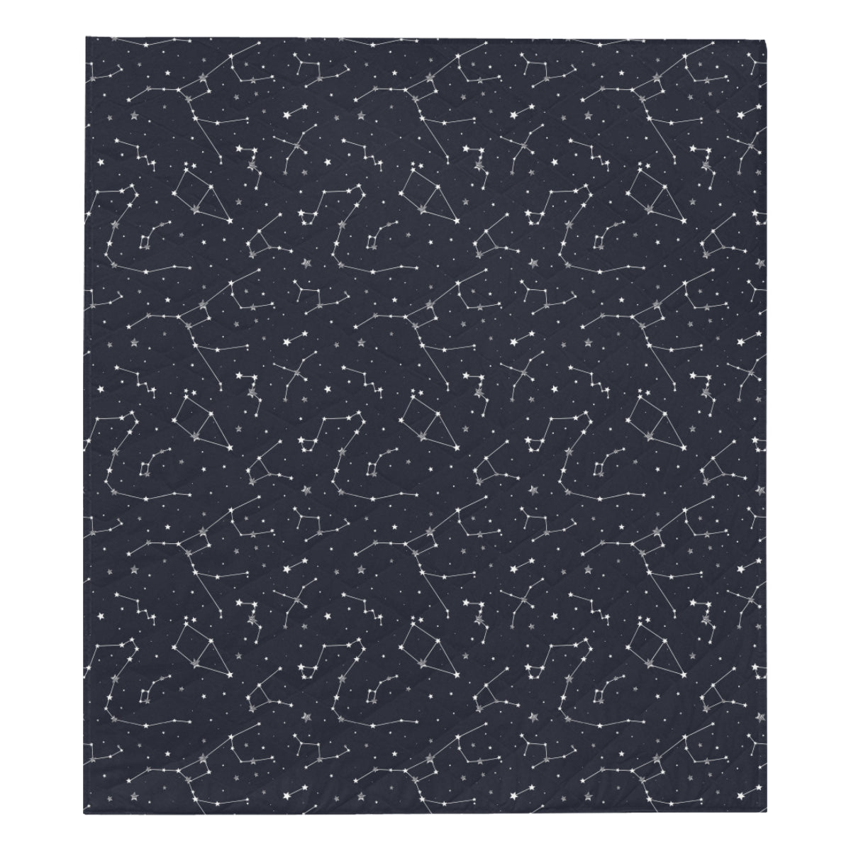 Constellation Pattern Print Design 03 Premium Quilt