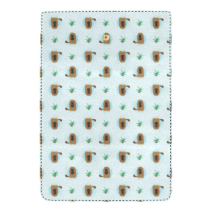 Platypus Pattern Print Design A04 Women's Trifold Wallet