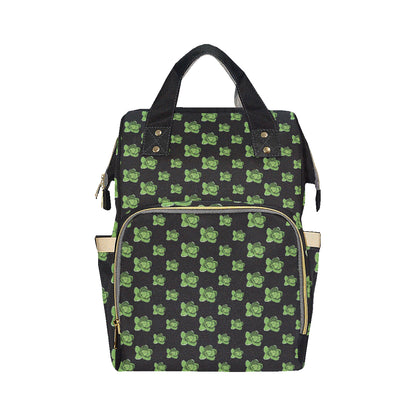 Cabbage Pattern Print Design 03 Diaper Bag Backpack