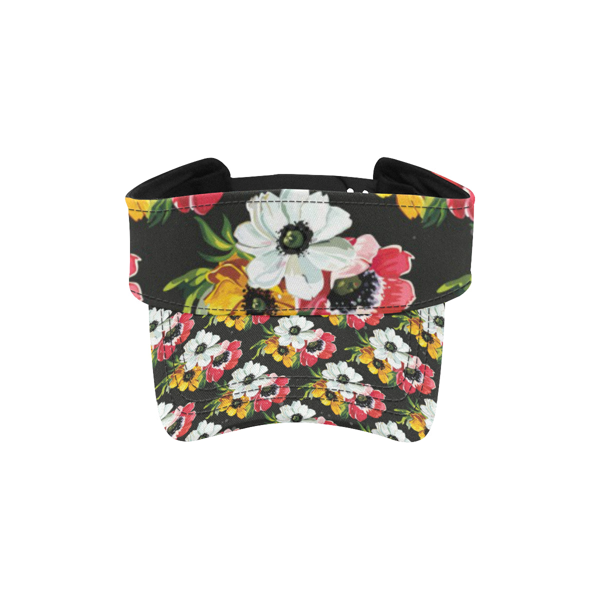 Anemone Pattern Print Design AM07 Unisex Sun Visor