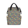 Camper Pattern Print Design 02 Diaper Bag Backpack