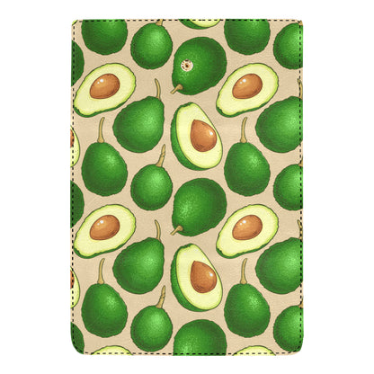 Avocado Pattern Print Design AC010 Women's Trifold Wallet