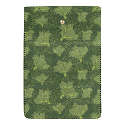 Kale Pattern Print Design 01 Women's Trifold Wallet
