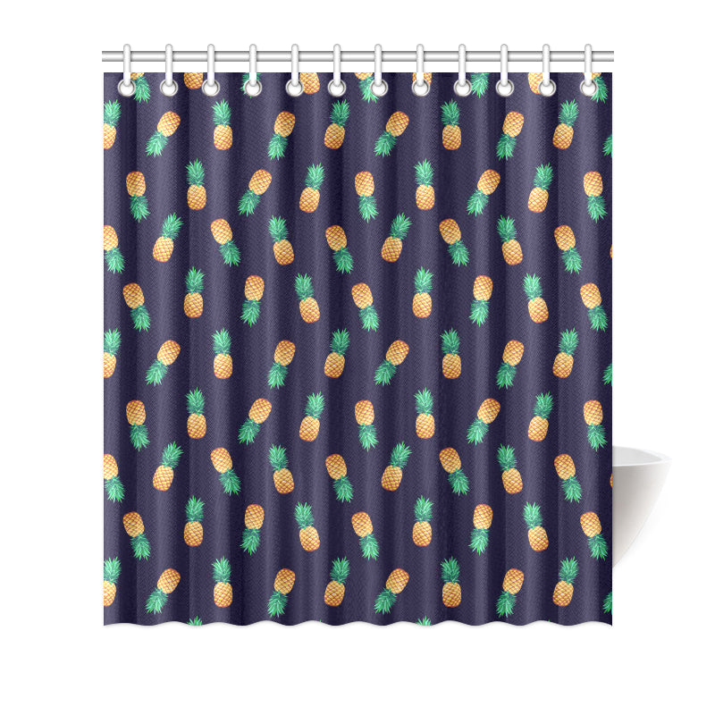 Pineapple Pattern Shower Curtain