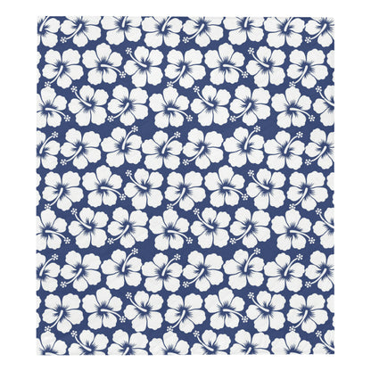 Hibiscus Pattern Print Design HB013 Premium Quilt