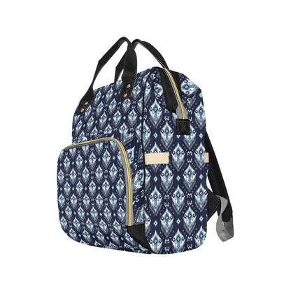 Ethnic Ornament Print Pattern Diaper Bag Backpack