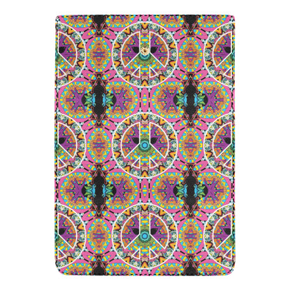 Peace Sign Pattern Print Design A03 Women's Trifold Wallet