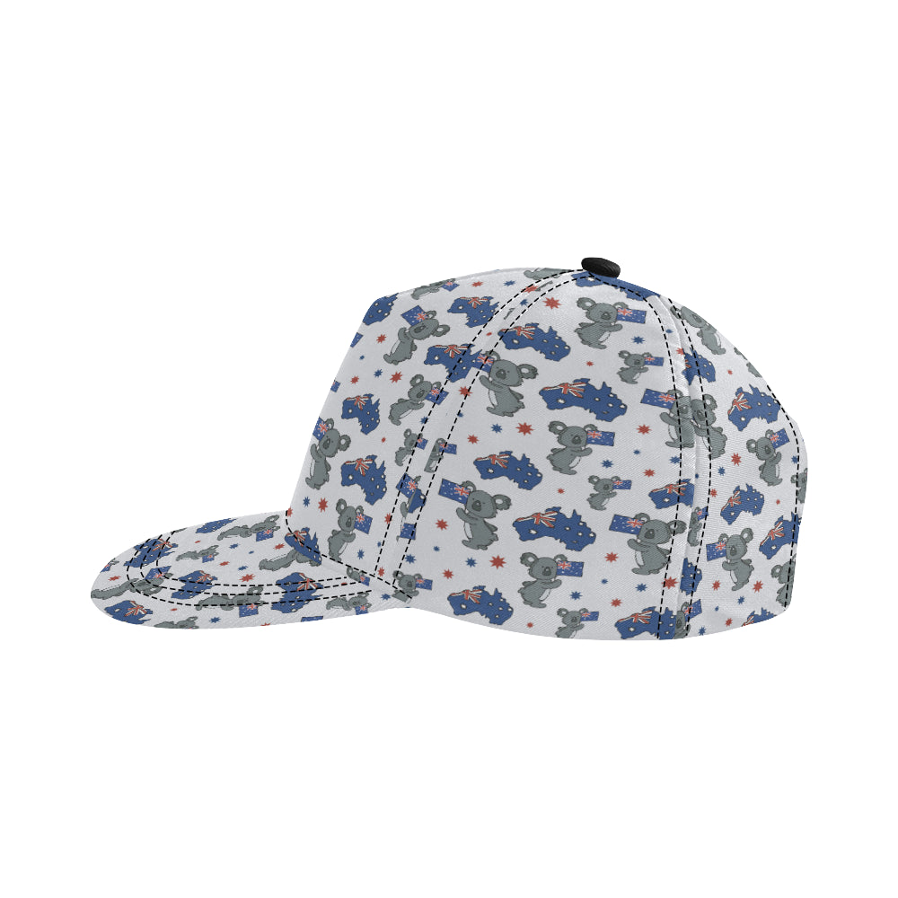 Koala Australia Day Themed Design Snapback Cap