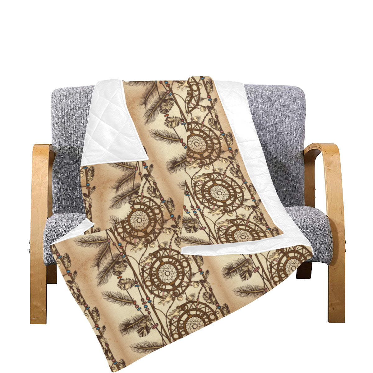 Dream catcher vintage native Premium Quilt