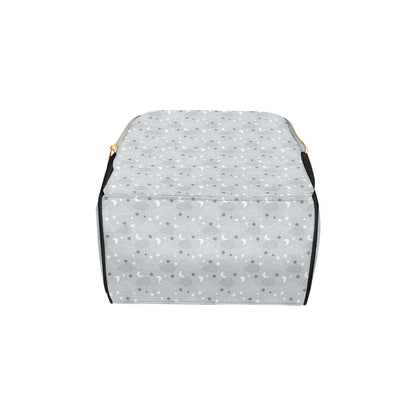 Cloud  Pattern Print Design 04 Diaper Bag Backpack