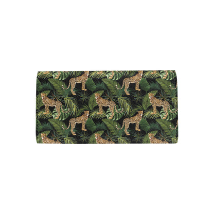Cheetah Pattern Print Design 05 Women's Trifold Wallet