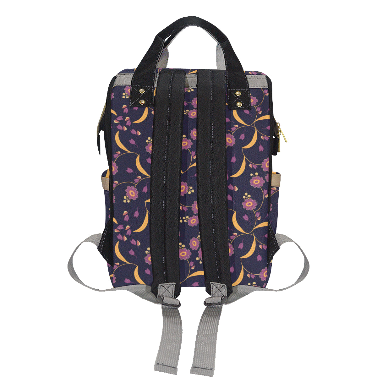 Anemone Pattern Print Design AM012 Diaper Bag Backpack