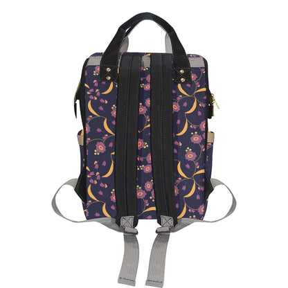Anemone Pattern Print Design AM012 Diaper Bag Backpack