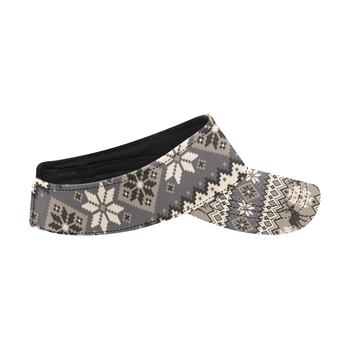 Nordic Pattern Print Design A01 Unisex Sun Visor