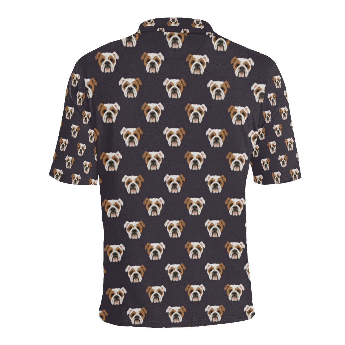 Bulldogs Pattern Print Design 03 Men Polo Shirt