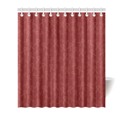 Multiple myeloma Pattern Print Design A02 Shower Curtain