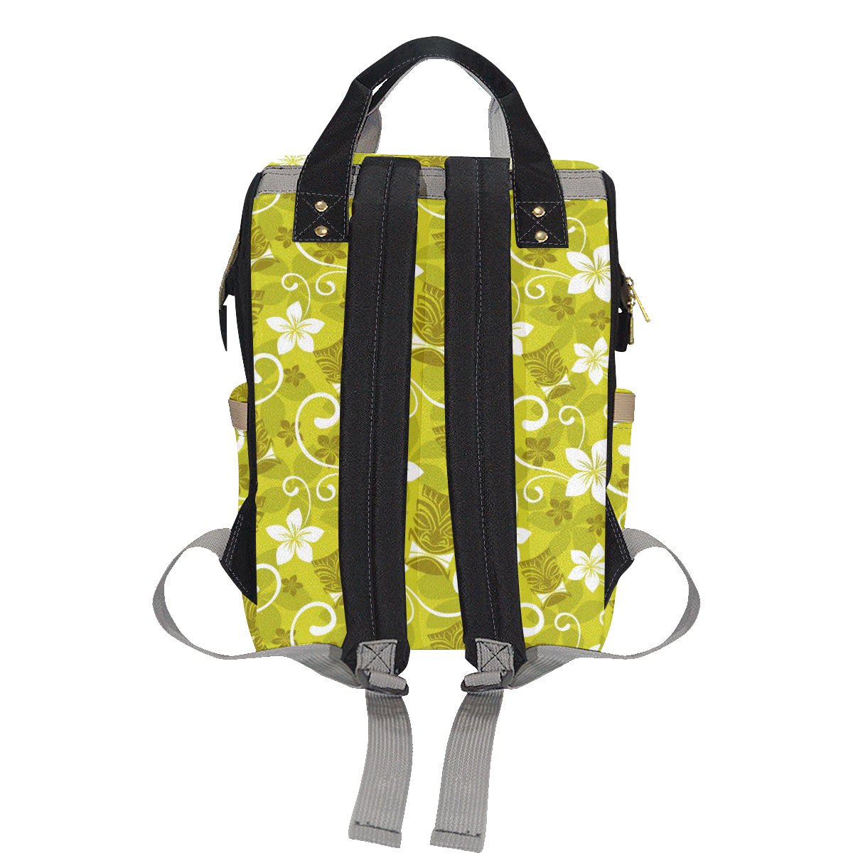 Hawaiian Themed Pattern Print Design H019 Diaper Bag Backpack