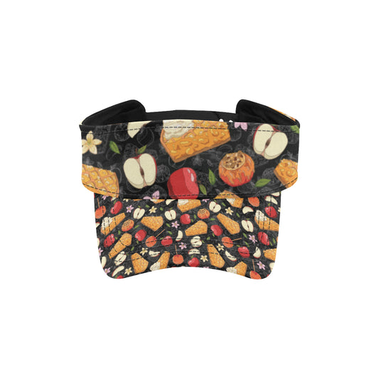 Apple Pie Pattern Print Design 01 Unisex Sun Visor