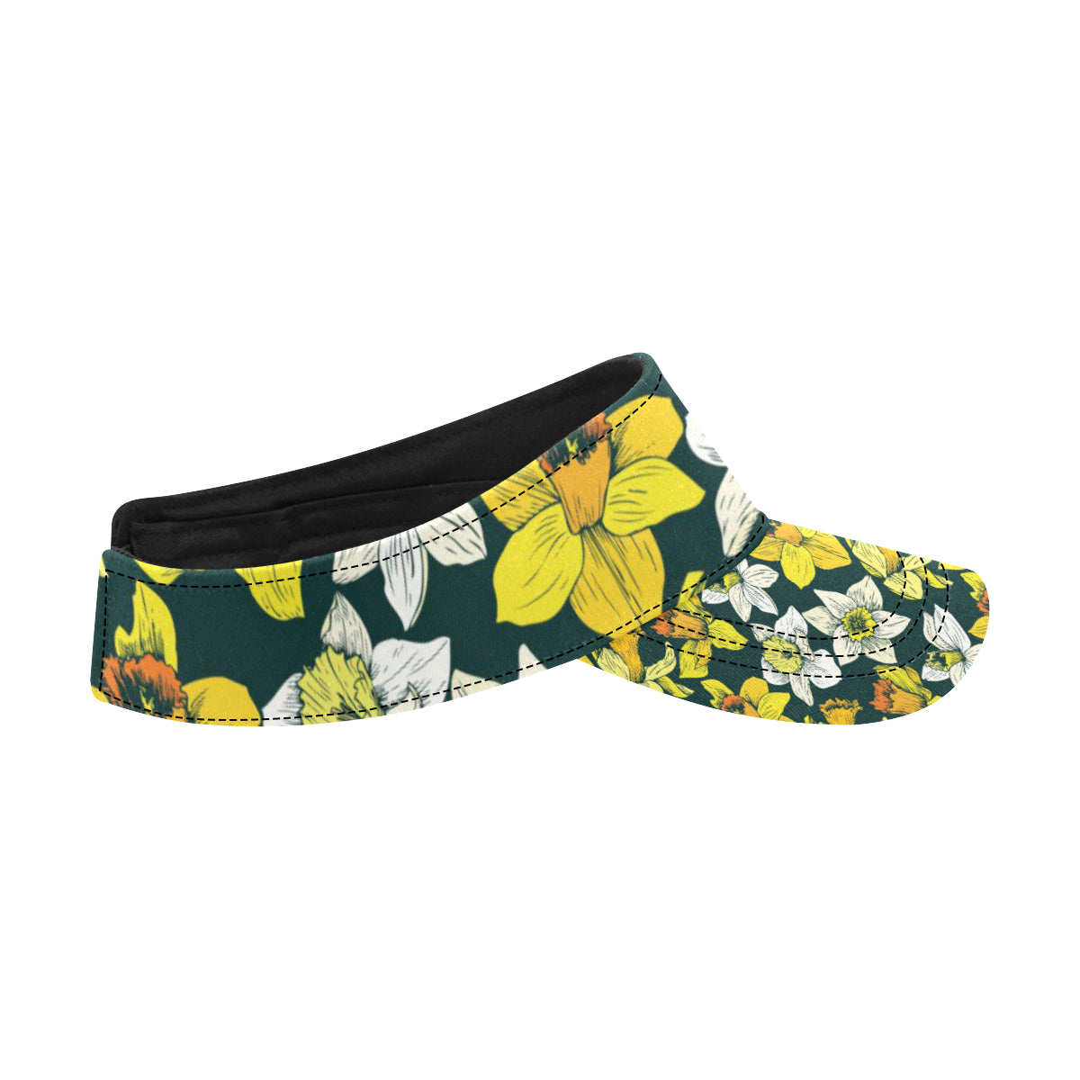 Daffodils Pattern Print Design DF02 Unisex Sun Visor