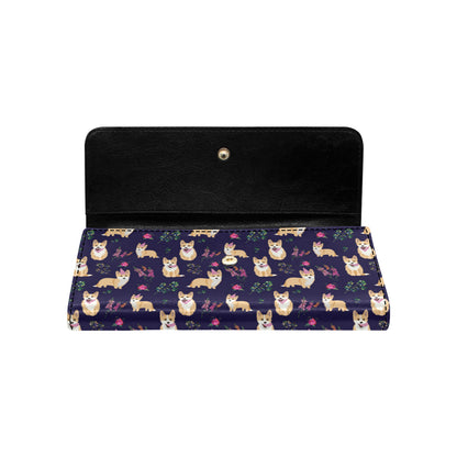 Pembroke Welsh Corgis Pattern Print Design A06 Women's Trifold Wallet