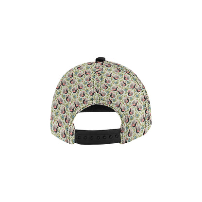 Rooster Print Design Snapback Cap