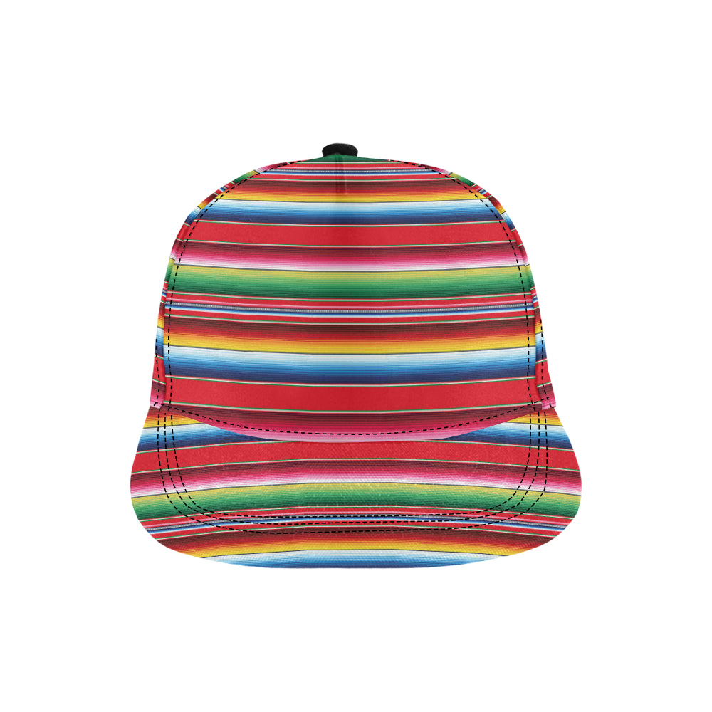 Serape Pattern Snapback Cap