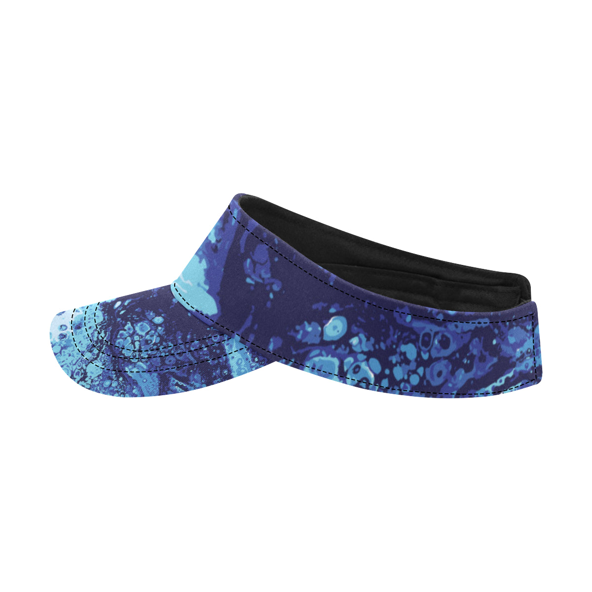Ocean Liquid Pattern Print Design A03 Unisex Sun Visor
