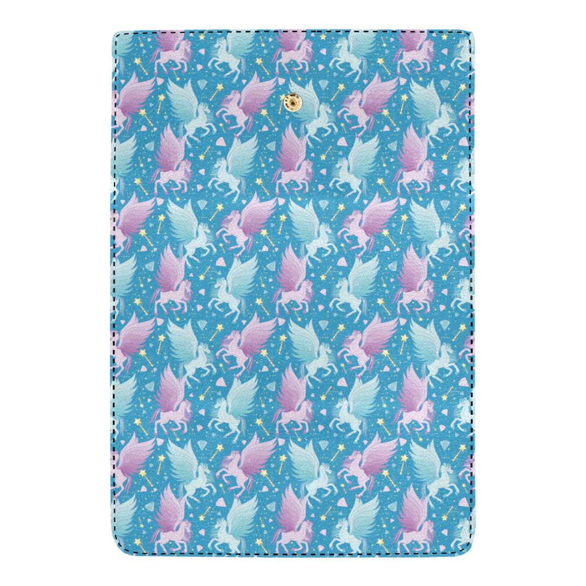 Pegasus Pattern Print Design 04 Women's Trifold Wallet