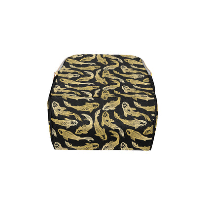 KOI Fish Pattern Print Design 03 Diaper Bag Backpack