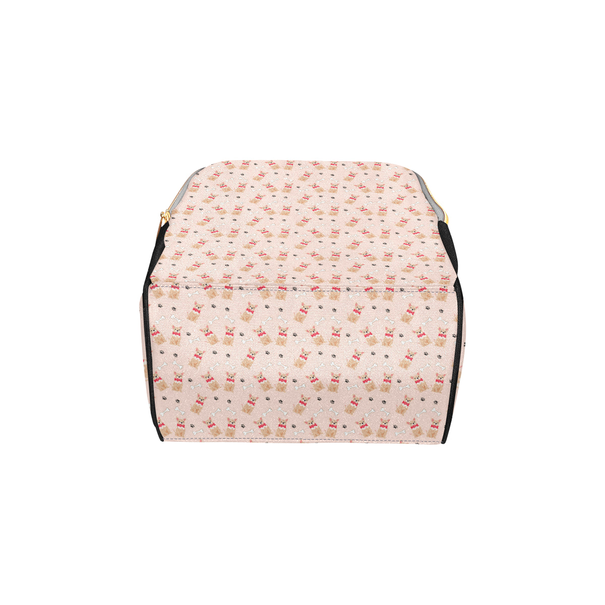 Chihuahua Pattern Print Design 04 Diaper Bag Backpack