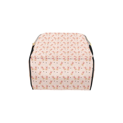 Chihuahua Pattern Print Design 04 Diaper Bag Backpack