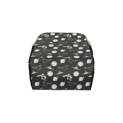 Space Astronauts Print Diaper Bag Backpack